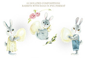 Watercolor Easter, an Animal Illustration by Budogoshch (Thumbnail 2 of 5)