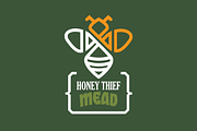 Bee Logo Vector Icon, an Icon by Vector Crush Graphics (Thumbnail 3 of 3)
