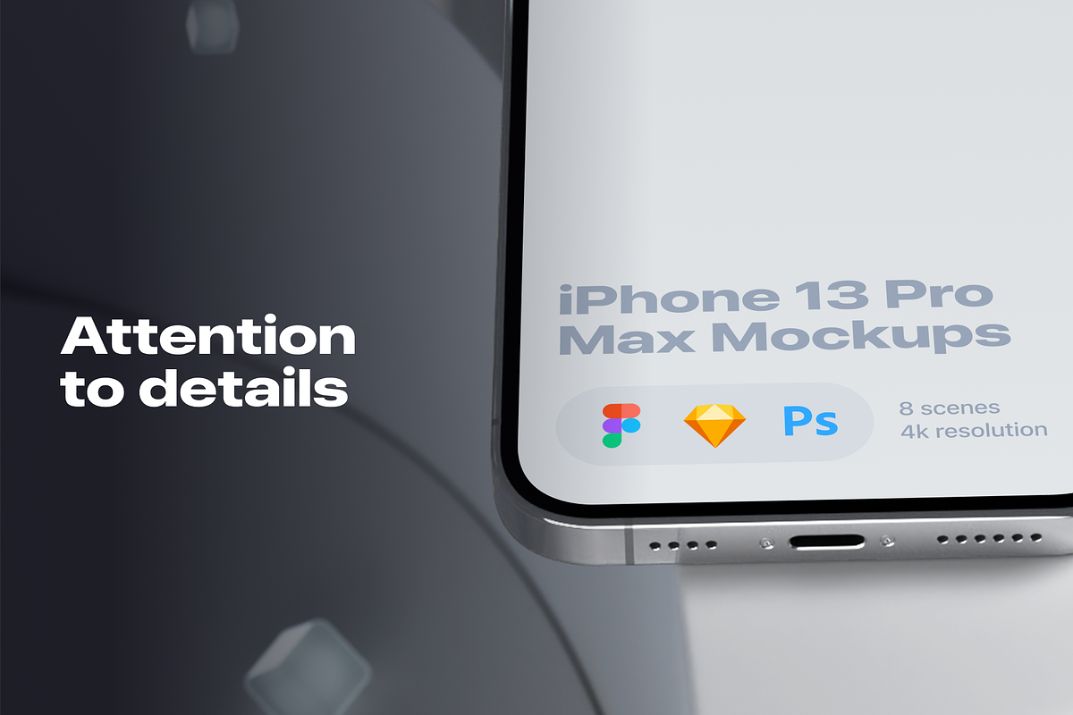 8 Custom mockups, an iPhone Mockup by 360 Mockups (Photo 5 of 7)