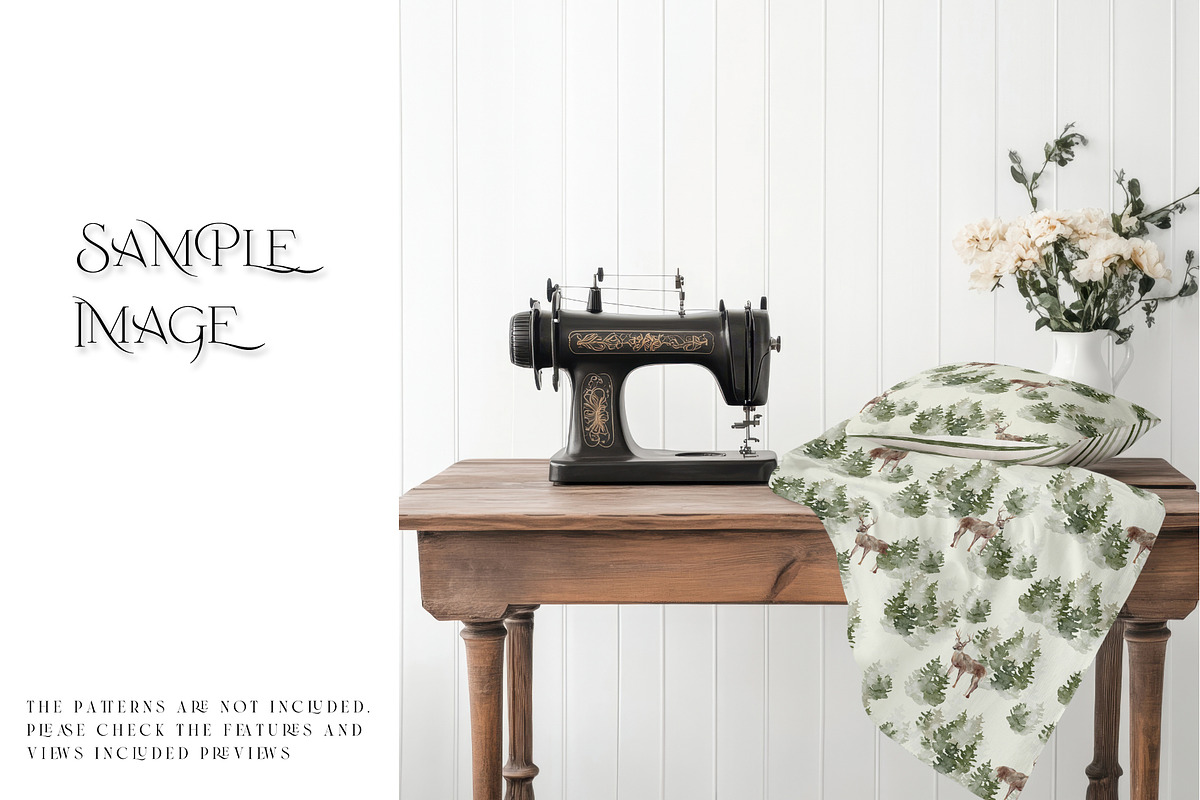 Cotton Cloth Sewing Mockups, a Merchandise Mockup by mock-ups (Photo 5 of 14)