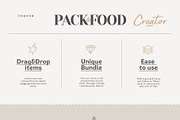 PACK&FOOD Creator - top view, a Packaging Mockup by Creatoom (Thumbnail 7 of 10)