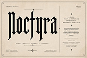 Noctyra - Blackletter, a Blackletter Font by Wow Magic (Thumbnail 3 of 4)