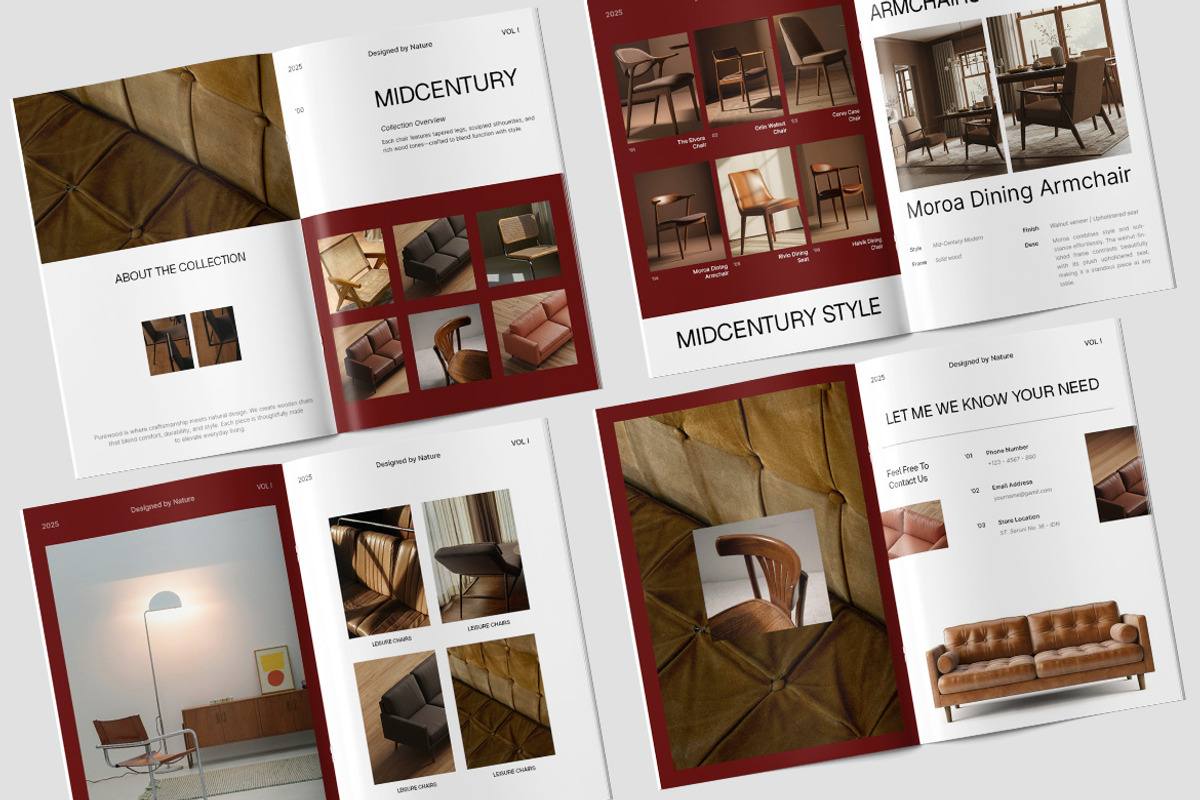 Project Property Look Book Template, a Brochure Template by TMint Play (Photo 2 of 8)