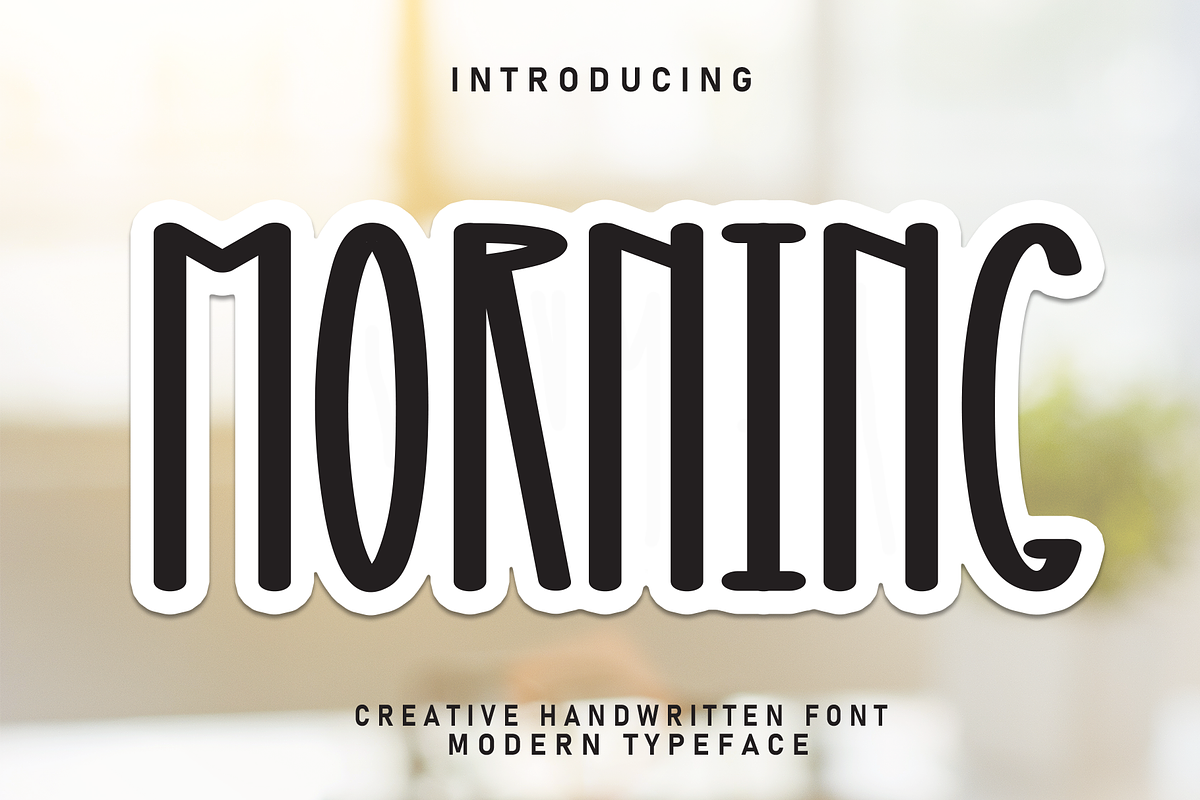 Morning | Script Font, a Script Font by Scratchones (Photo 1 of 8)