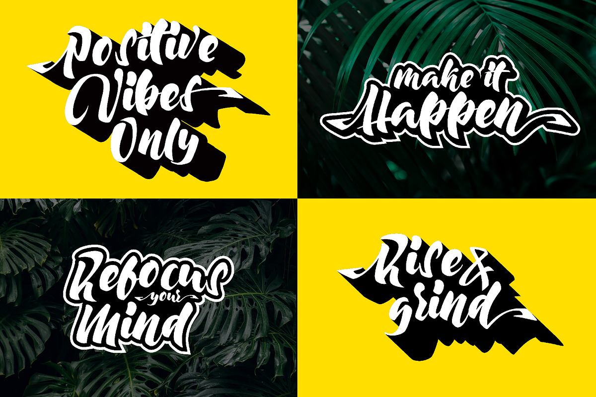 Moonway - A Hand Brush Typeface, a Script Font by SemutHitam Creative (Photo 4 of 10)