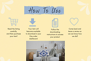 Portuguese Tiles Azulejo Pattern, a Pattern Graphic by Paper & Pattern Studio (Thumbnail 6 of 9)
