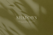 30 Shadow Overlays vol. 03 Plants, a Background Graphic by DESIGN BY nube (Thumbnail 5 of 10)