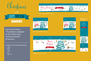 Christmas Cards and Banners Bundle, a Seasonal Illustration by ÁRTICA (Thumbnail 12 of 19)