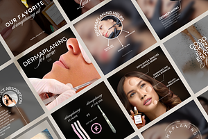 Instagram Templates Skincare Social