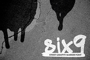 Six9 Graffiti Urban Tag Marker Font, a Font by Kohl + Cole (Thumbnail 9 of 9)