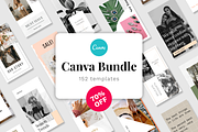 SALE! Canva Social Bundle, a Social Media Template by uispot (Thumbnail 1 of 10)