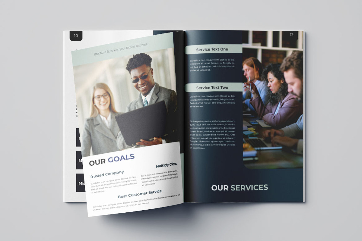 Business Brochure Vol.12, a Brochure Template by Bewalrus Studio (Photo 2 of 11)