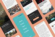 Website with Blog Figma UI Template, an UI Kit Template by danielsantinhos (Thumbnail 2 of 9)