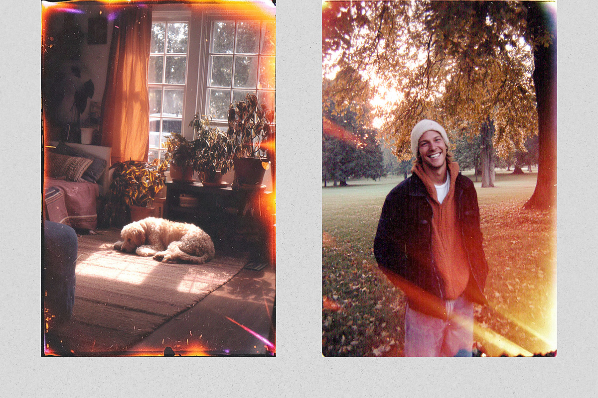 Film Grain and Light Leaks Overlays, a Texture Graphic by PhotoSpirit (Photo 6 of 8)