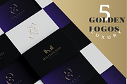 Editable Golden Logo Collection 5, a Branding & Logo Template by Hamed Studio (Thumbnail 3 of 4)