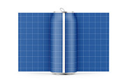 Aluminum Can With Matte Label, a Templates & Theme by VadimPetrov (Thumbnail 2 of 4)