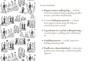 Dog Toile de Jouy Pattern, a Background Graphic by Hughes Studio (Thumbnail 4 of 8)