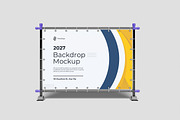 Event Backdrop Mockup, an Advertising Mockup by My Code Std (Thumbnail 5 of 6)