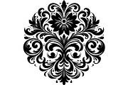 Elegant Black Floral Set, an Object Graphic by jahid234 (Thumbnail 2 of 13)