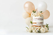 First Birthday Digital Backdrop, a Layer Style Add-On by Wild Honey Design Co. (Thumbnail 2 of 2)