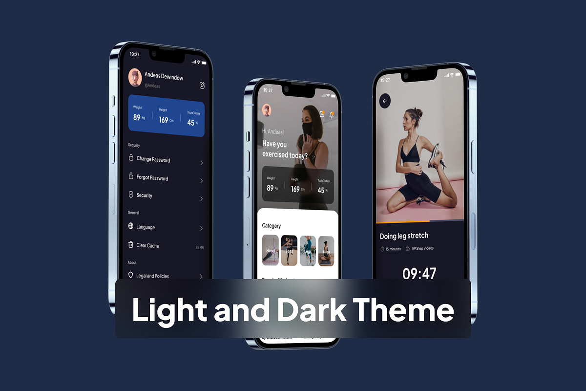 Mussles - Workout Apps UI Kits, an App Template by Minialis (Photo 4 of 6)