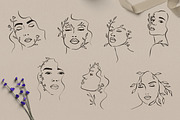 Botanical Line Art Logo, an Illustration by Backyard Rose (Thumbnail 6 of 12)