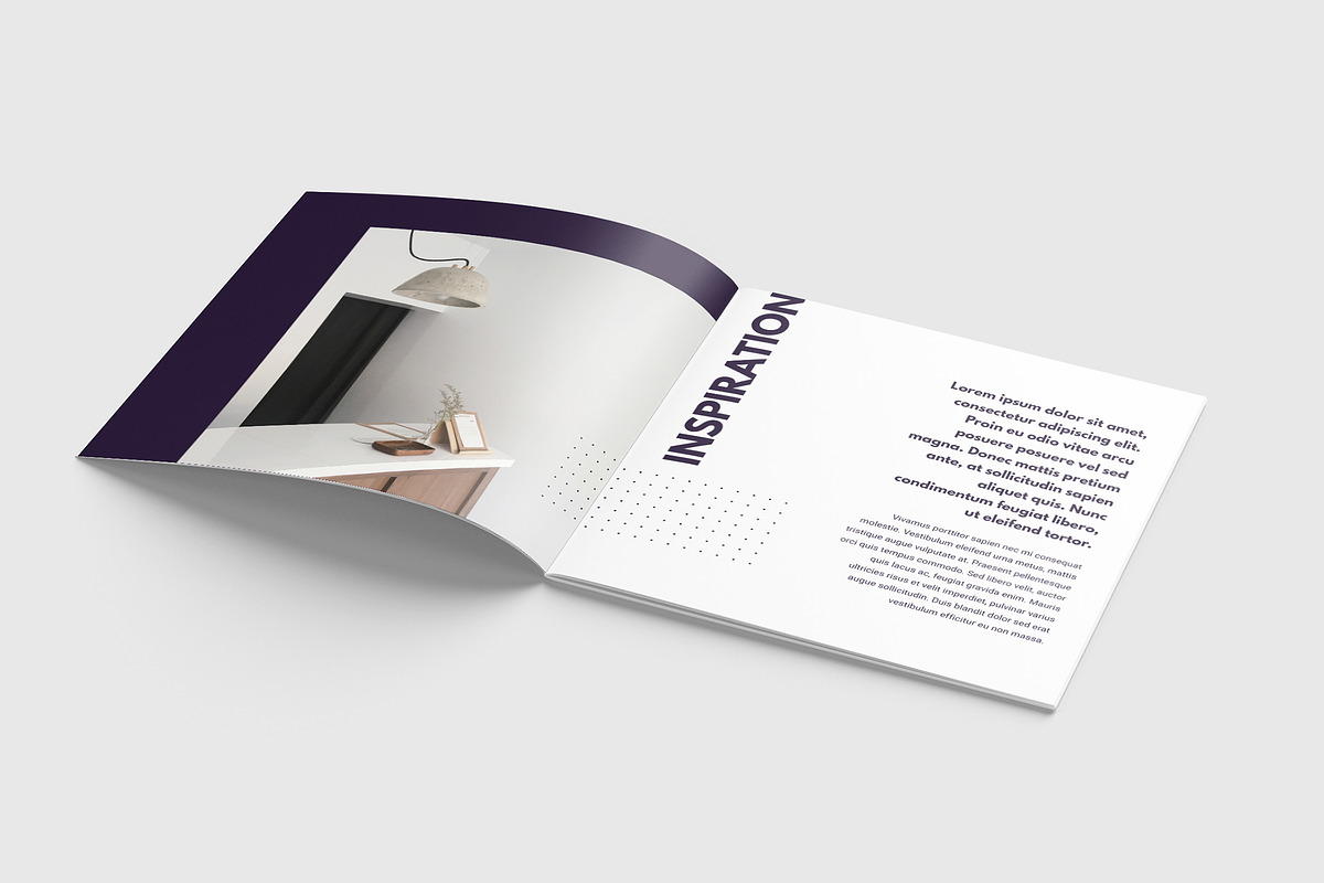 Square Magazine or Brochure Template, a Brochure Template by Wild Ones (Photo 2 of 9)