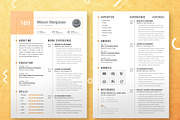 UI/UX Designer / User Interface CV, a Resume Template by ResumeInventor (Thumbnail 2 of 7)