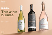 Notable - The Wine Bundle, a Packaging Mockup by Mocku (Thumbnail 1 of 17)
