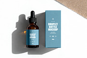 Serum Droplet Bottle Mockup, a Packaging Mockup by Design Squad (Thumbnail 4 of 4)