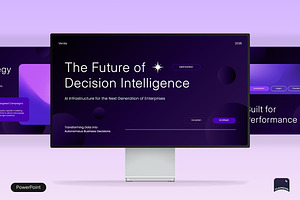 AI Company Pitch Deck, a Presentation Template by Claymoon Lab