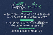 Always Thankful - SVG Font Duo, a Font by Greg Nicholls (Thumbnail 10 of 12)