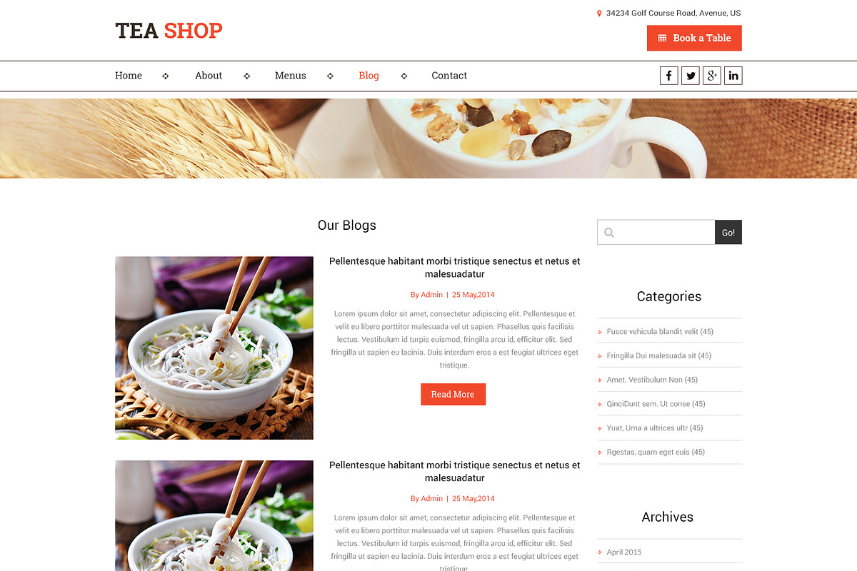 Tea Store PSD Website Template, a Websites & App Template by WebbyTemplates (Photo 5 of 7)