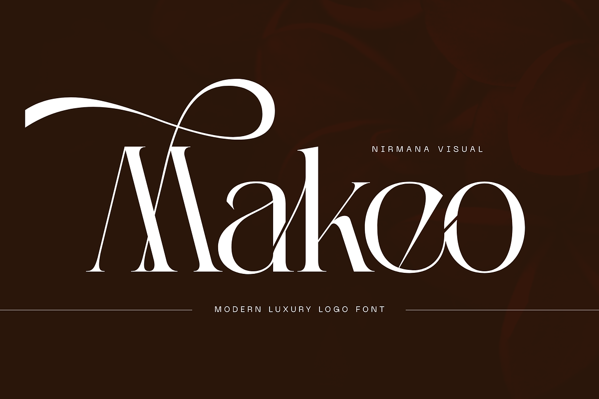 Kalieb Luxury -  Branding Logo Font, a Serif Font by Nirmana Visual (Photo 7 of 11)