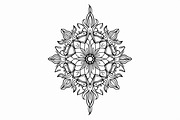 Decorative Mandala Vector, an Illustration by hafijul (Thumbnail 9 of 9)