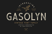 Gasolyn Font Family + Extras, a Sans Serif Font by Craft Supply Co. (Thumbnail 9 of 9)