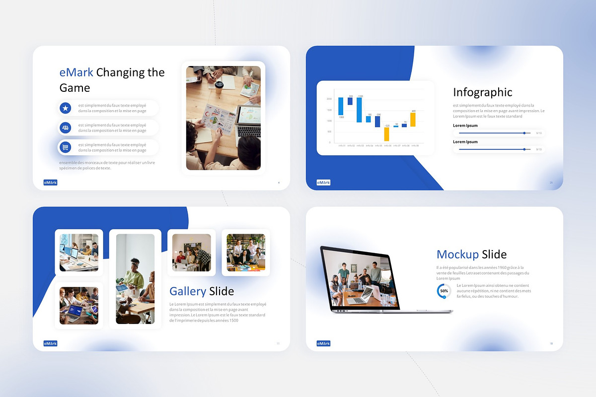 eMark Powerpoint Presentation, a Presentation Template by Interpitch