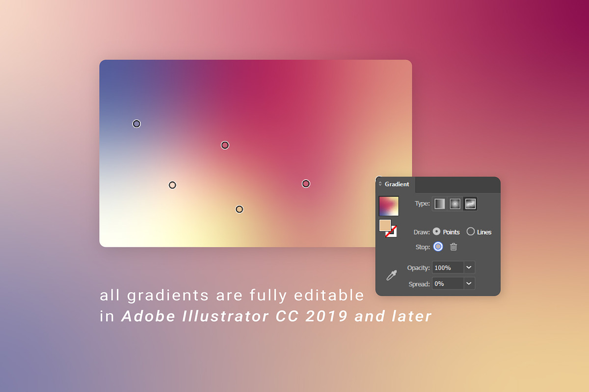 4 in 1 Cozy Winter Gradient Bundle, a Background Graphic by stasylionet (Photo 13 of 23)