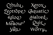 Corfe, a Font by Simon Walker (Thumbnail 3 of 6)