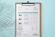 Clean Invoice Form, a Stationery Template by TelaTemplates (Thumbnail 7 of 8)