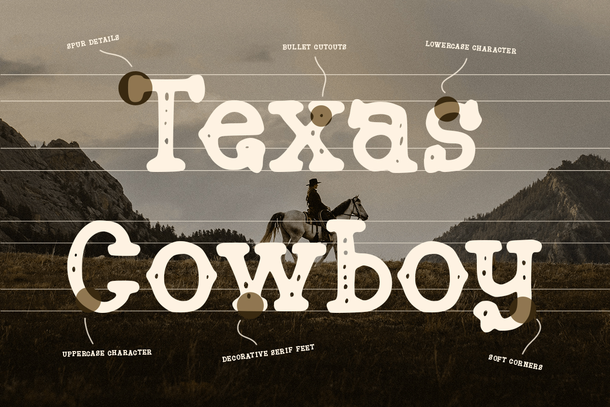 Stone Farmer - Rustic Western Font, a Serif Font by Pandeka Studio