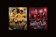 Football Match Day flyer Template, a Flyer Template by Ghurafa Studio (Thumbnail 3 of 3)