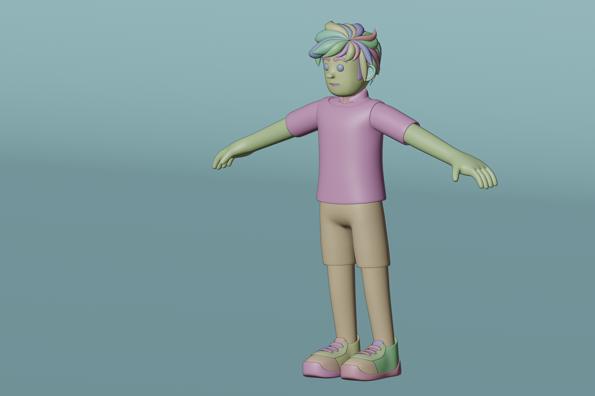 3D School Character Collection, a Characters & Person 3D Model by Dudukbersama (Photo 4 of 7)