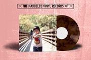 20 Marbled Vinyl Records - Mockup, a Product Mockup by this is awsm (Thumbnail 7 of 23)