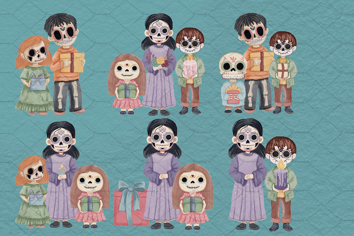 Fiesta de los Muertos, an Illustration by Amarawolf's Art (Photo 2 of 20)