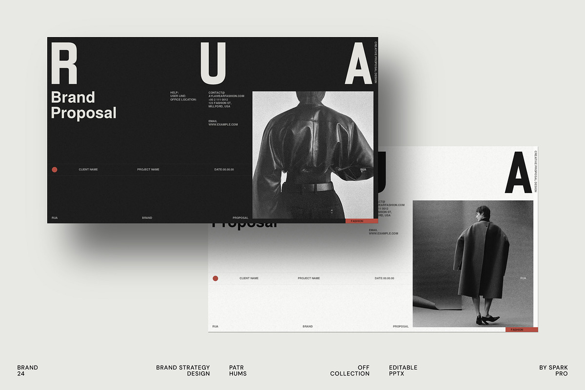 RUA | Brand Proposal, a Presentation Template by SparkPro (Photo 1 of 9)