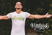 Vontgod Typeface, a Script Font by alit design (Thumbnail 9 of 18)