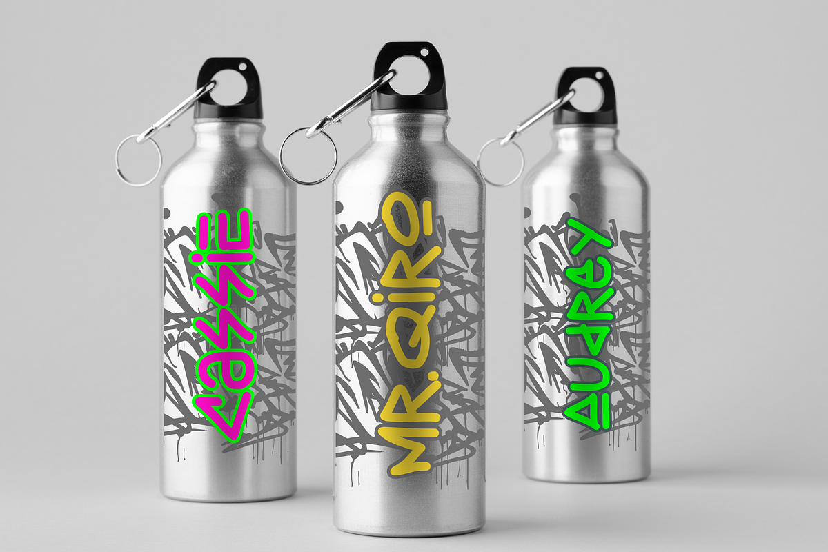 Skater Street - Graffity Font, a Handwritten Font by Sronstudio (Photo 2 of 15)