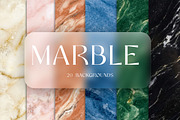 20 Marble Stone Texture Backgrounds, a Background Graphic by smishura (Thumbnail 1 of 5)