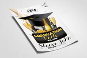 Graduation Party Flyer Template, a Flyer Template by Design Up (Thumbnail 2 of 2)